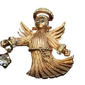 1930s Hattie Carnegie Signed Angel antique. #Bless #Easter#angel